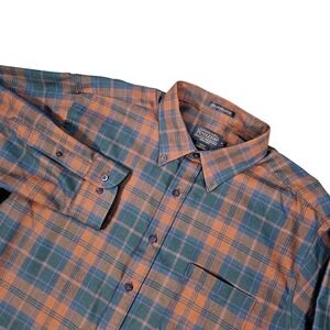 Pendleton Sir Pendleton Tartan Plaid Button Down Shirt Mens XL Wool Laine NEW